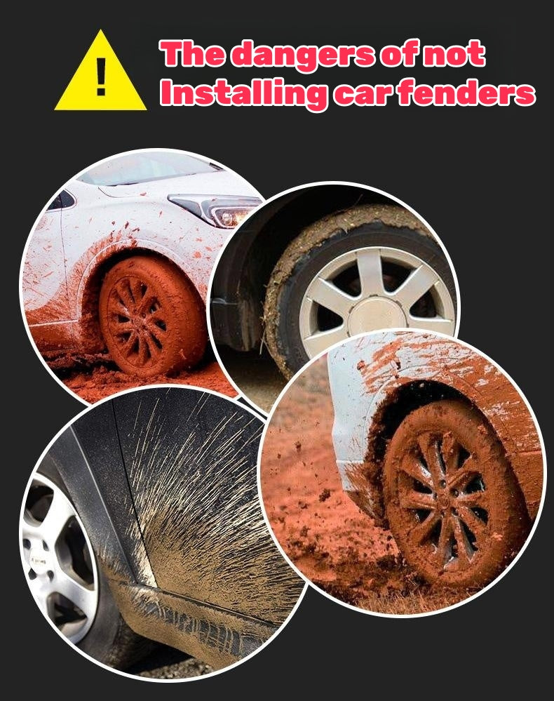 Car anti-sediment protection car paint fender(4pcs)