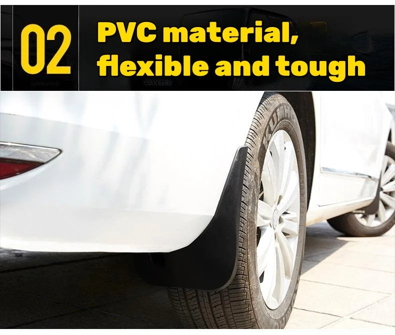 Car anti-sediment protection car paint fender(4pcs)