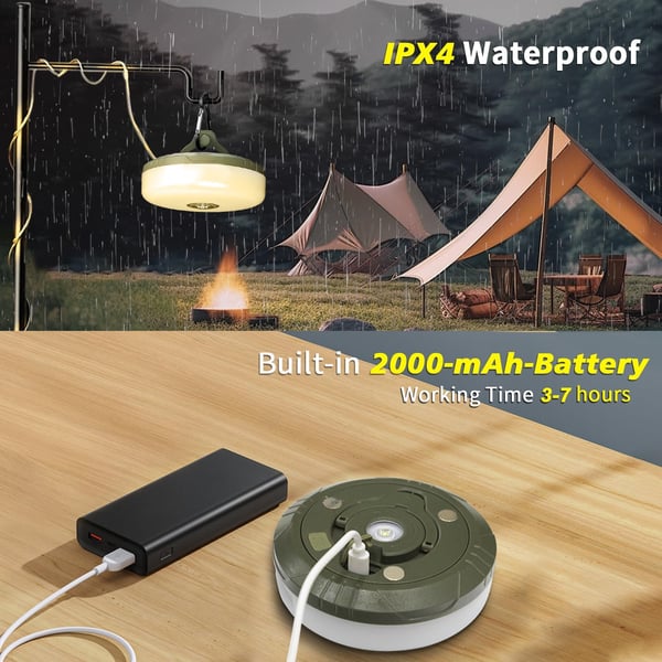 HOT SALE 45%š„Outdoor Lighting Camping Lantern Roll Atmosphere Light