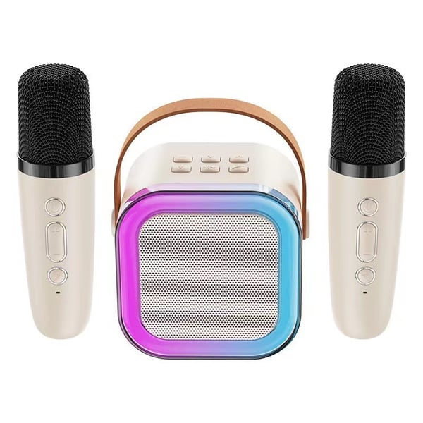 HOT Trending - 45% OFF🔥Mini Karaoke Machine for Kids with Wireless Microphones