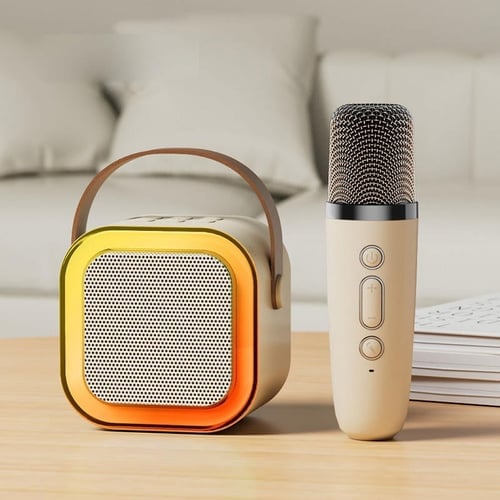 HOT Trending - 45% OFF🔥Mini Karaoke Machine for Kids with Wireless Microphones