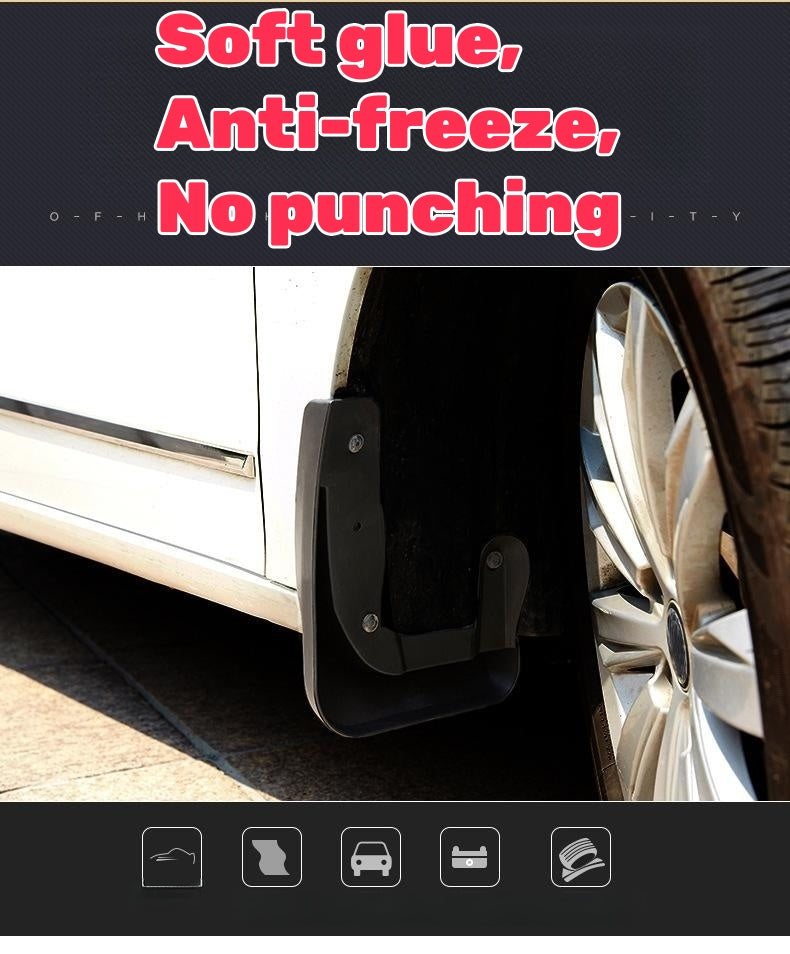 Car anti-sediment protection car paint fender(4pcs)