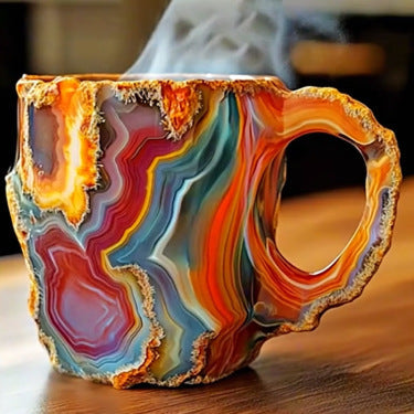 🔥 Last Day Sale Price 🎁 🥃2024 New Mineral Crystal Coffee Mugs