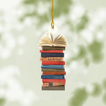 Christmas Book Tree Ornament