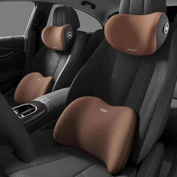 HOT SALE 45% OFF🎁 Car Headrest & Lumbar Support Cushion [Universal Fitment]