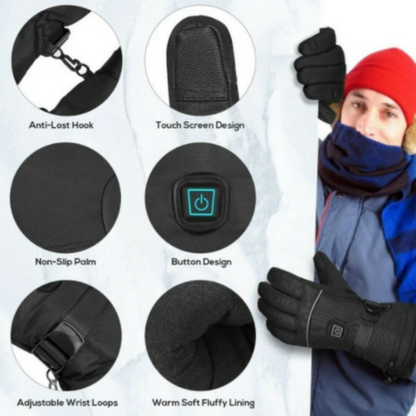 🎁Christmas Promotion 49% OFF🎄Premium Insulated Heating Winter Snow Gloves