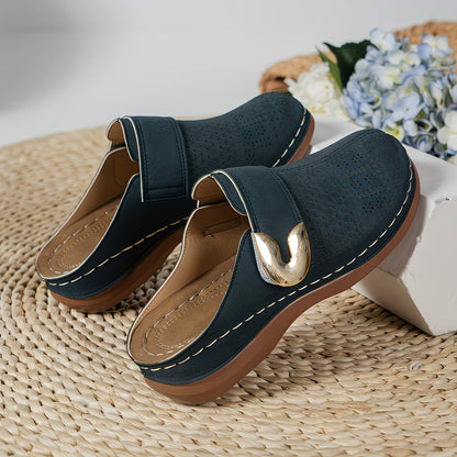 Summer Promotion 50% OFF❤️ Women's Round Toe Orthopedic Platform Sandals Summer