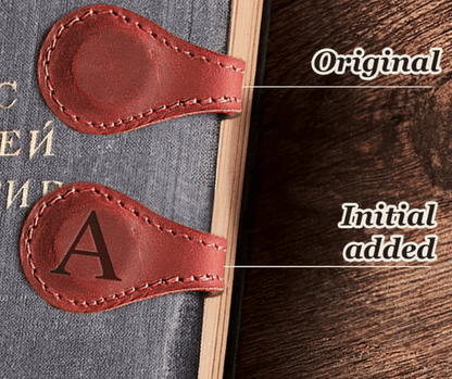 50% Off for Book Lovers🎁 Personalized Magnetic Leather Bookmark [Buy More Save More]