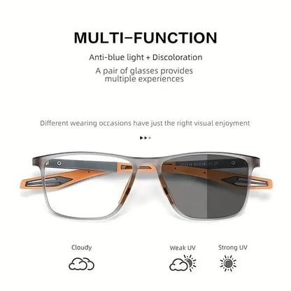 ✨✨SPORTS TR SQUARE FRAME ULTRA-LIGHT ANTI-BLUE LIGHT READING GLASSES