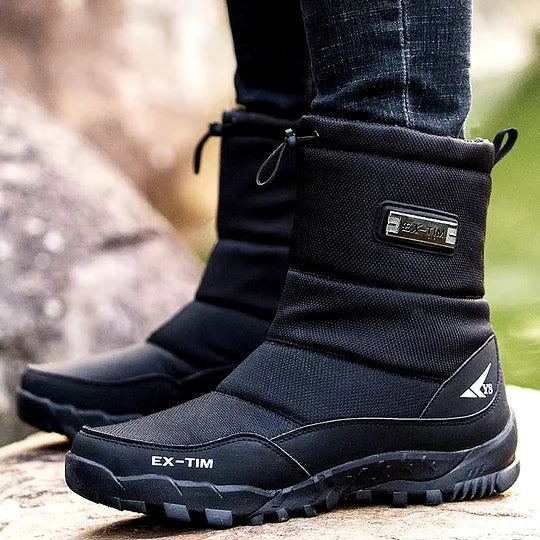 (⏰Limited Time Discount 50% off) Orthopedic Ankle Support Snow Boots Waterproof Warm Light Hiking Boots ( Unisex )