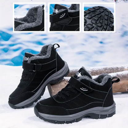 Orthopedic Winter Warm Boots – Waterproof, Plush Lining & Arch Support Comfort