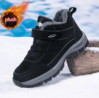 Orthopedic Winter Warm Boots – Waterproof, Plush Lining & Arch Support Comfort