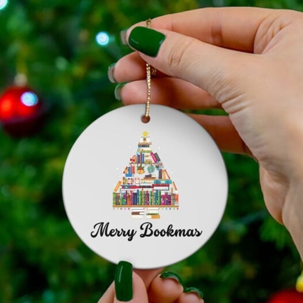 Christmas Book Tree Ornament