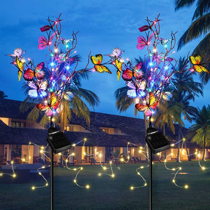 Solar Outdoor Butterfly Lights