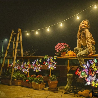 Solar Outdoor Butterfly Lights