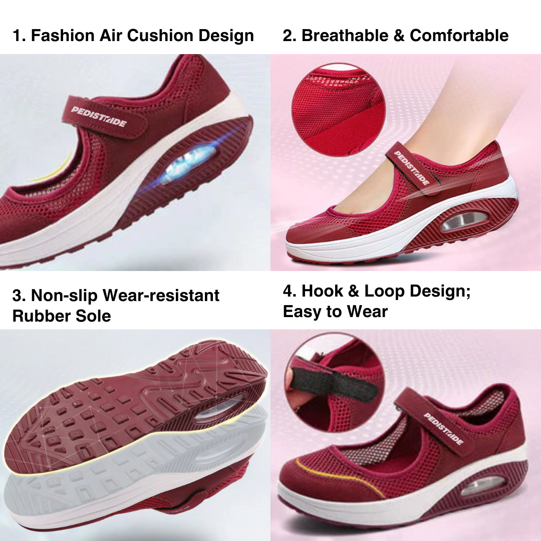 Women's Wide Walking Nurse Shoes